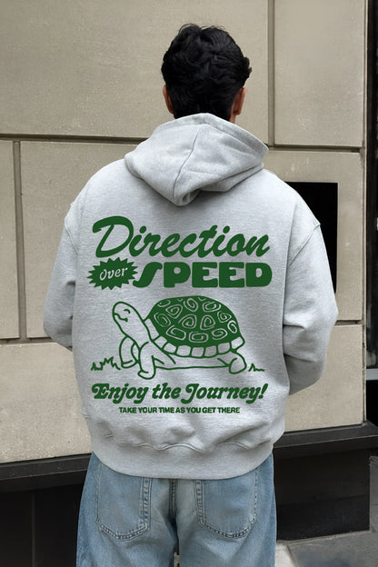Hoodie tortoise modelo manga globo