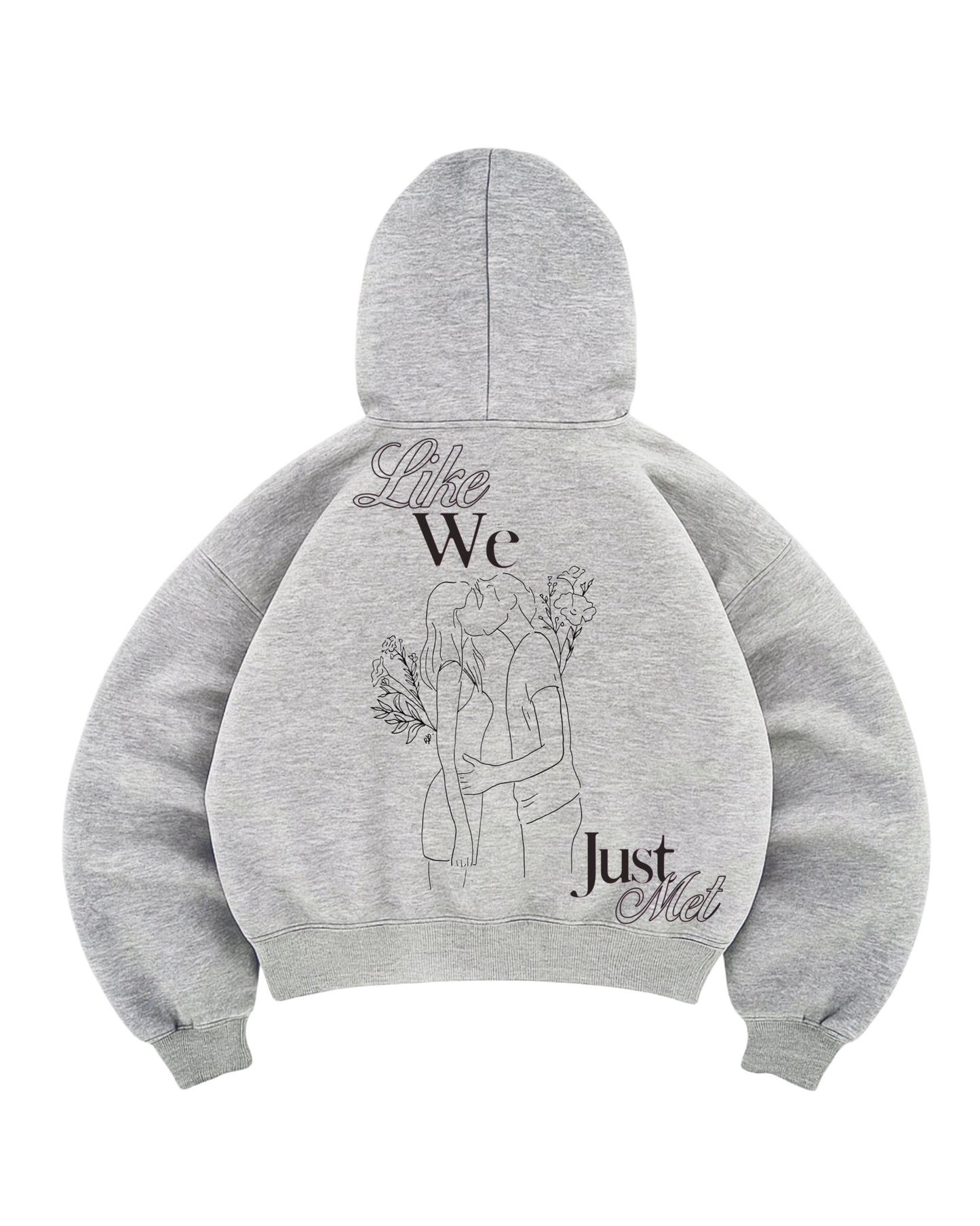 Hoodie like we just met   modelo manga globo