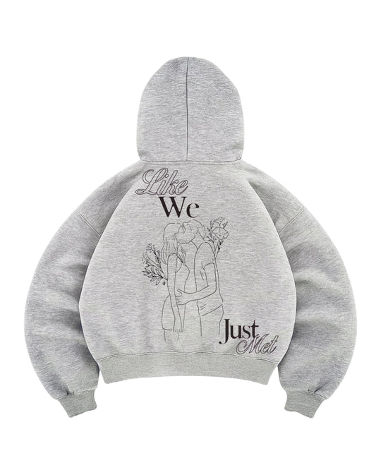 Hoodie like we just met   modelo manga globo