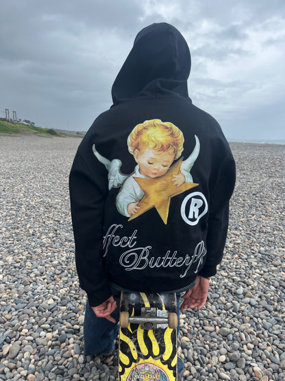 Effect Butterfly Black - Hoodie Mangas Globo