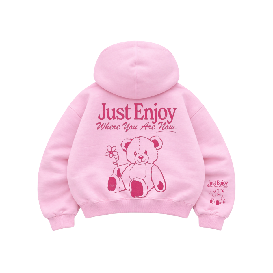 Just Enjoy - Hoodie Manga Globo Pink