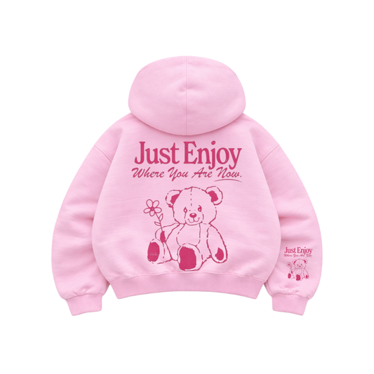 Just Enjoy Pink - Hoodie Manga Globo
