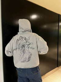 In Love -Hoodie Mangas Globos grey