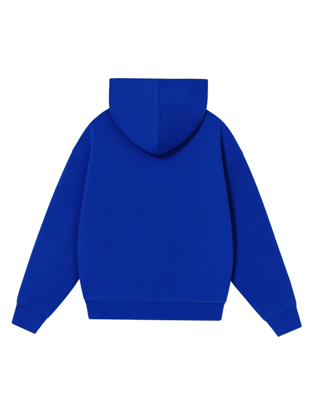 Hoodie basic azul rey modelo clásico