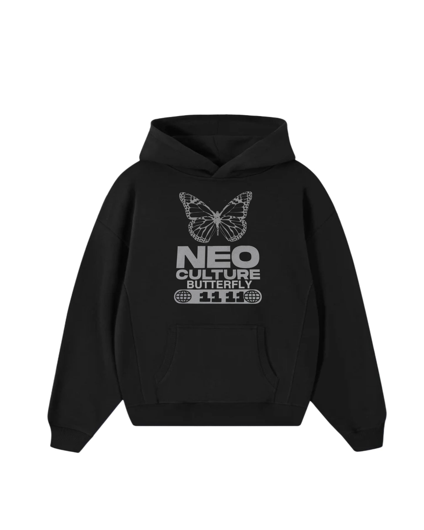 Hoodie butterfly world club  modelo clásico