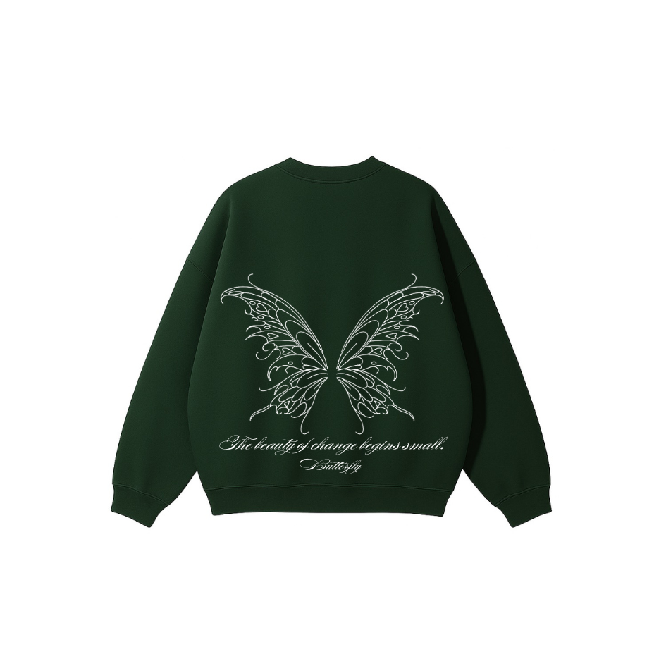 Butterfly Change - Polo green