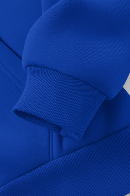 Polo basic azul rey  modelo clasico