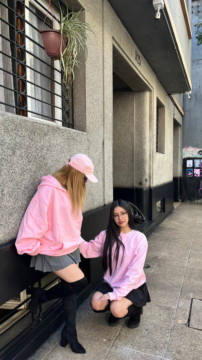 Hoodie cherry  modelo mangas globo ⭑