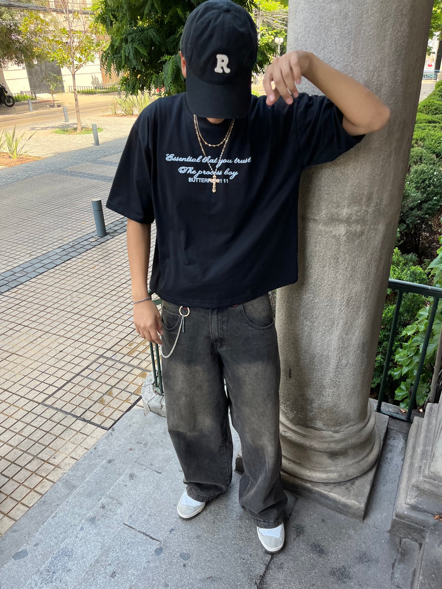 Trust The Process - Black Premium Boxy T-Shirt