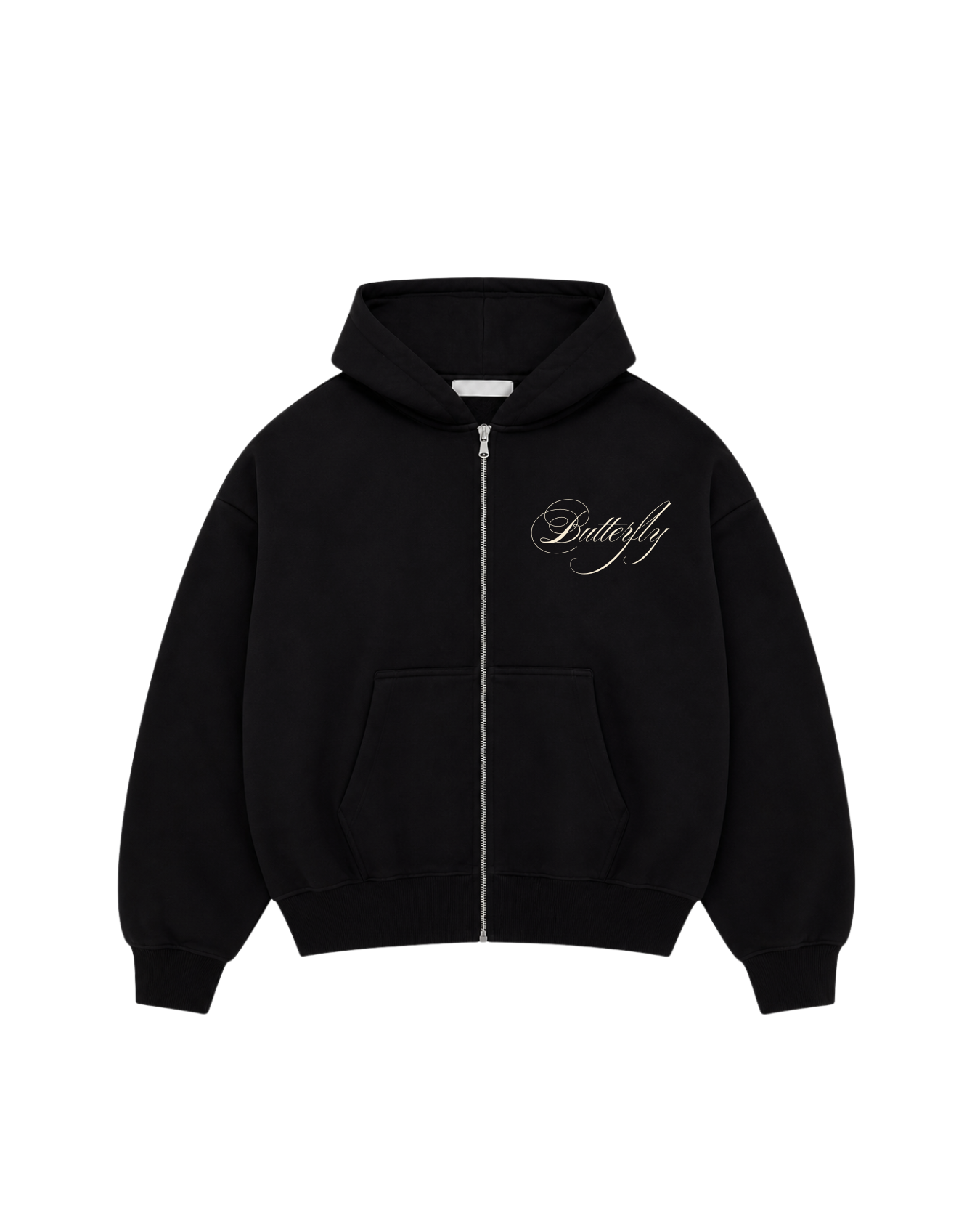Cherry - Hoodie zip Clásico black