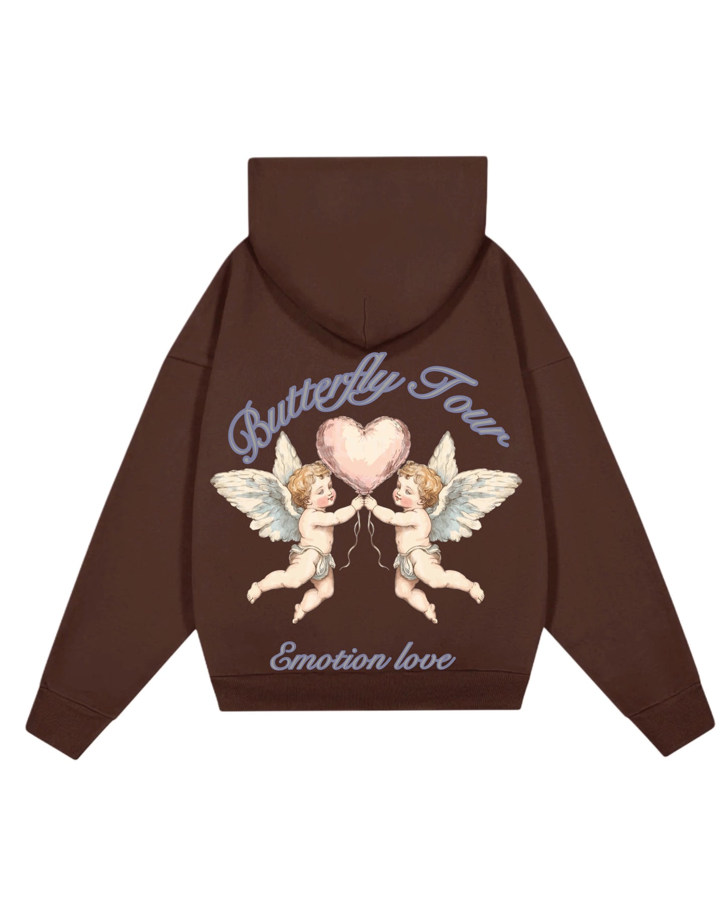 Hoodie emotion love modelo clásico