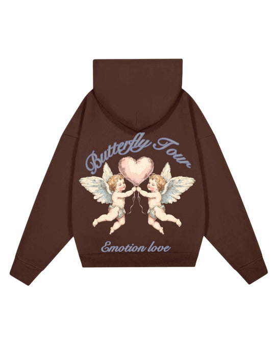 Hoodie emotion love modelo clásico