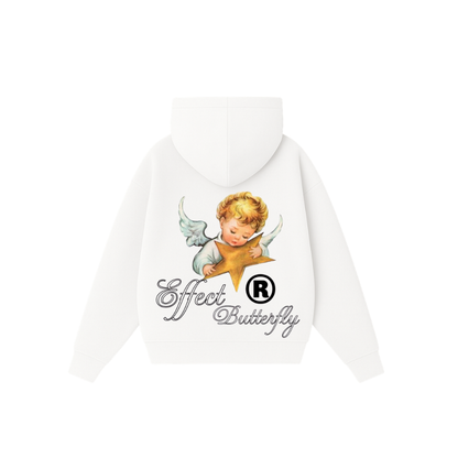 Effect Butterfly Angel - Hoodie Clásico white