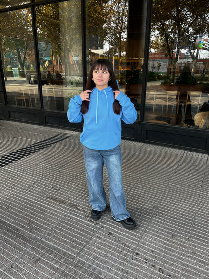 Basic sky blue - Hoodie Classic