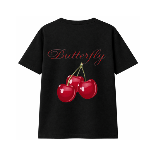Red Cherry - Black Premium Clasic T-Shirt
