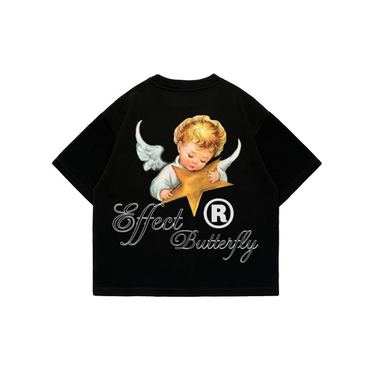Effect Butterfly - Black Premium Boxy T-Shirt