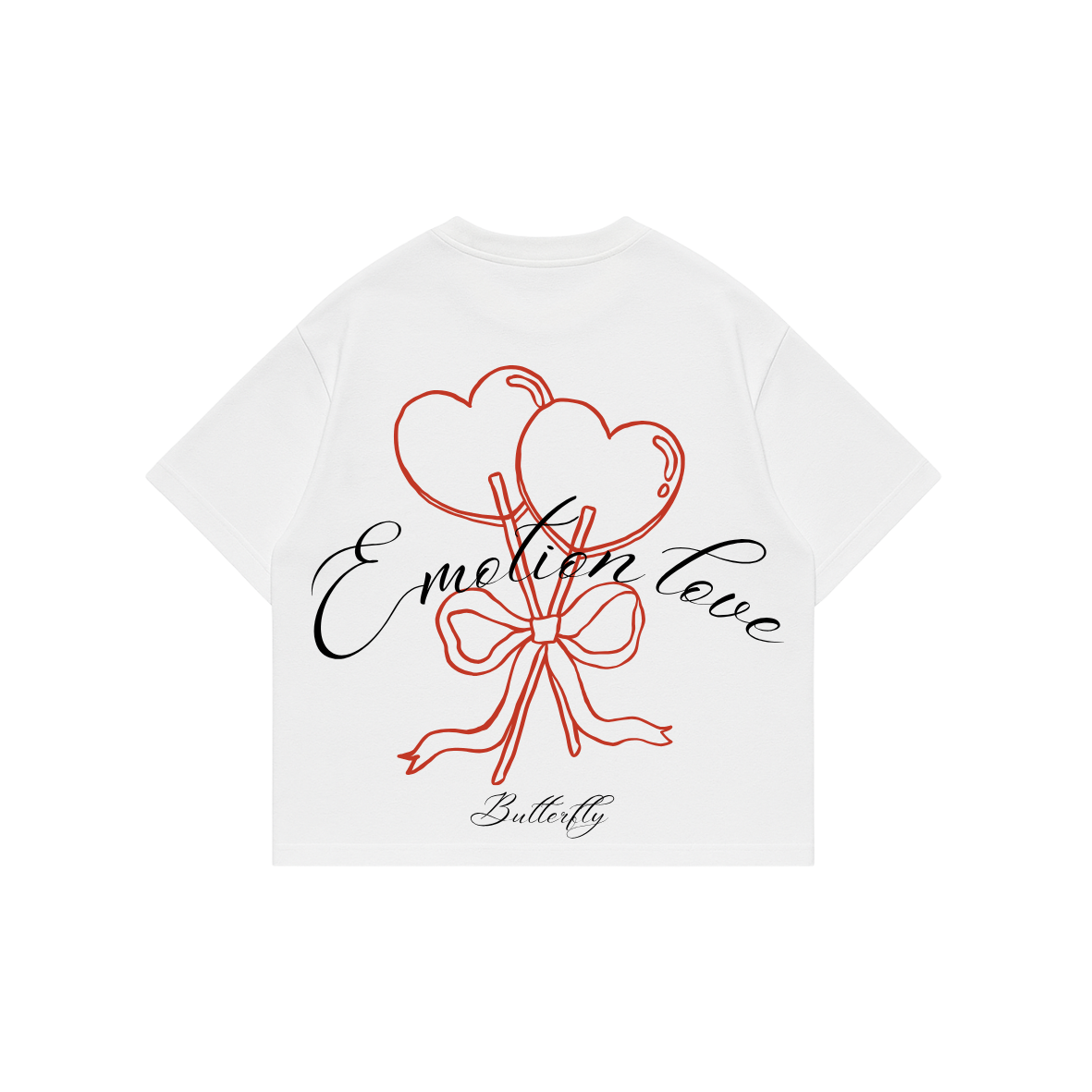 Love Palette  -Premium Boxy T-Shirt  White