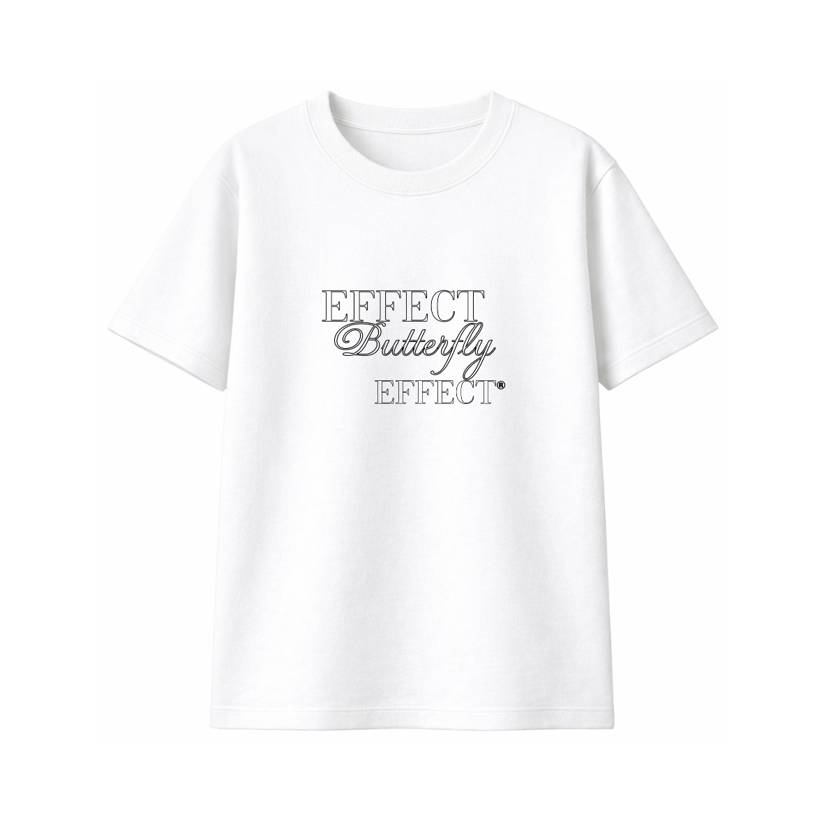 Effect Butterfly  Angel - Premium Clasic T-Shirt white