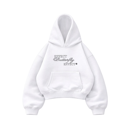 Effect Butterfly White - Hoodie Mangas Globo