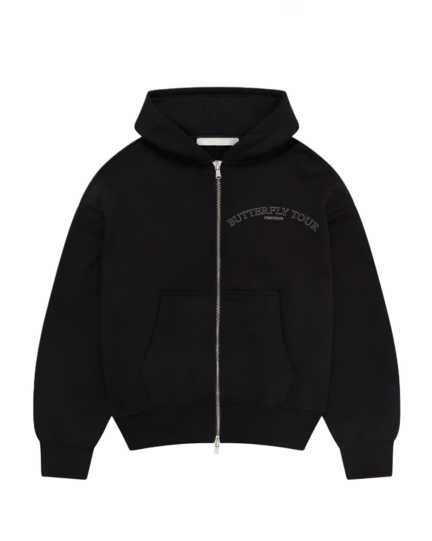 Hoodie emotion love zip modelo clásico