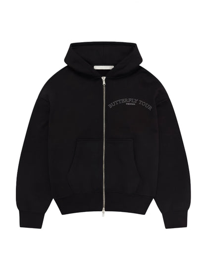 Hoodie emotion love zip modelo clásico