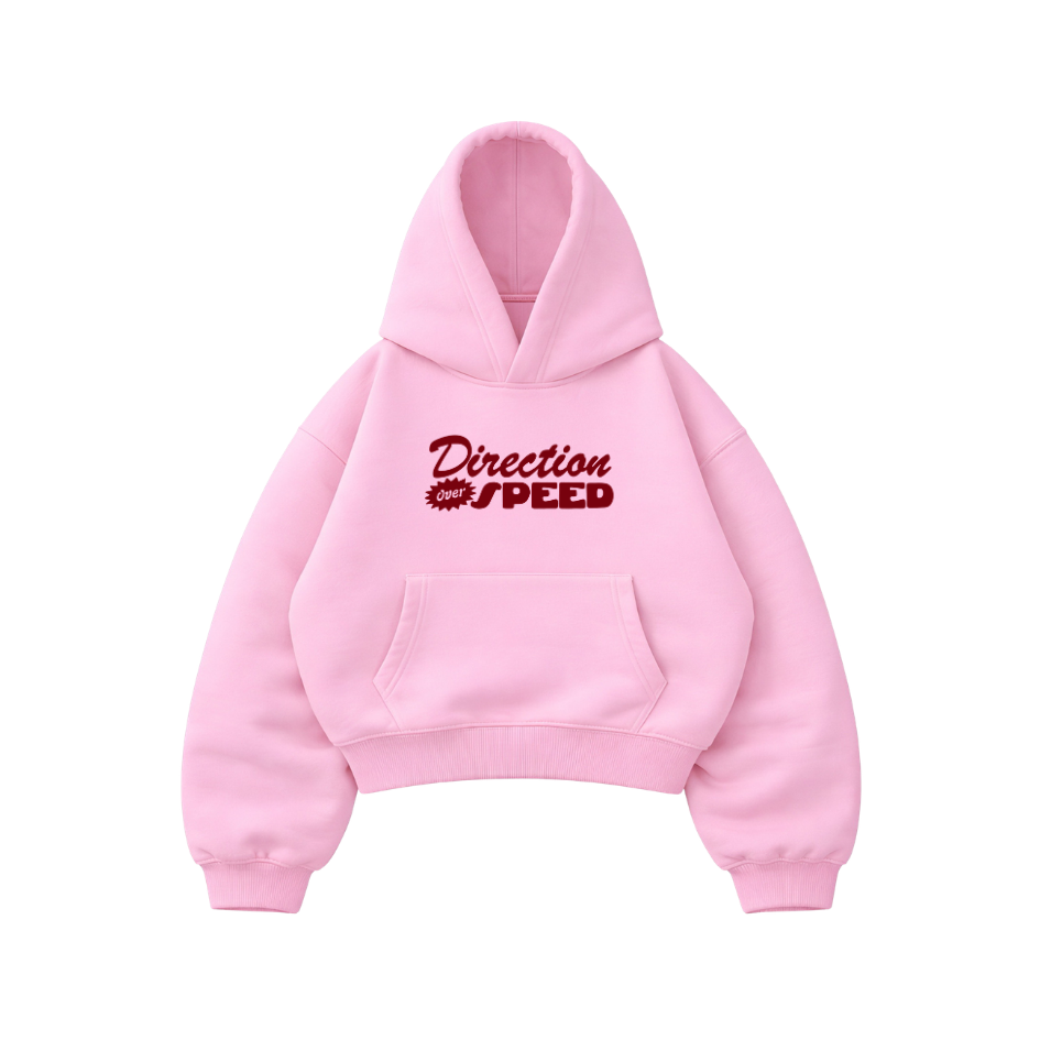 Speed - Hoodie Mangas Globo Pink