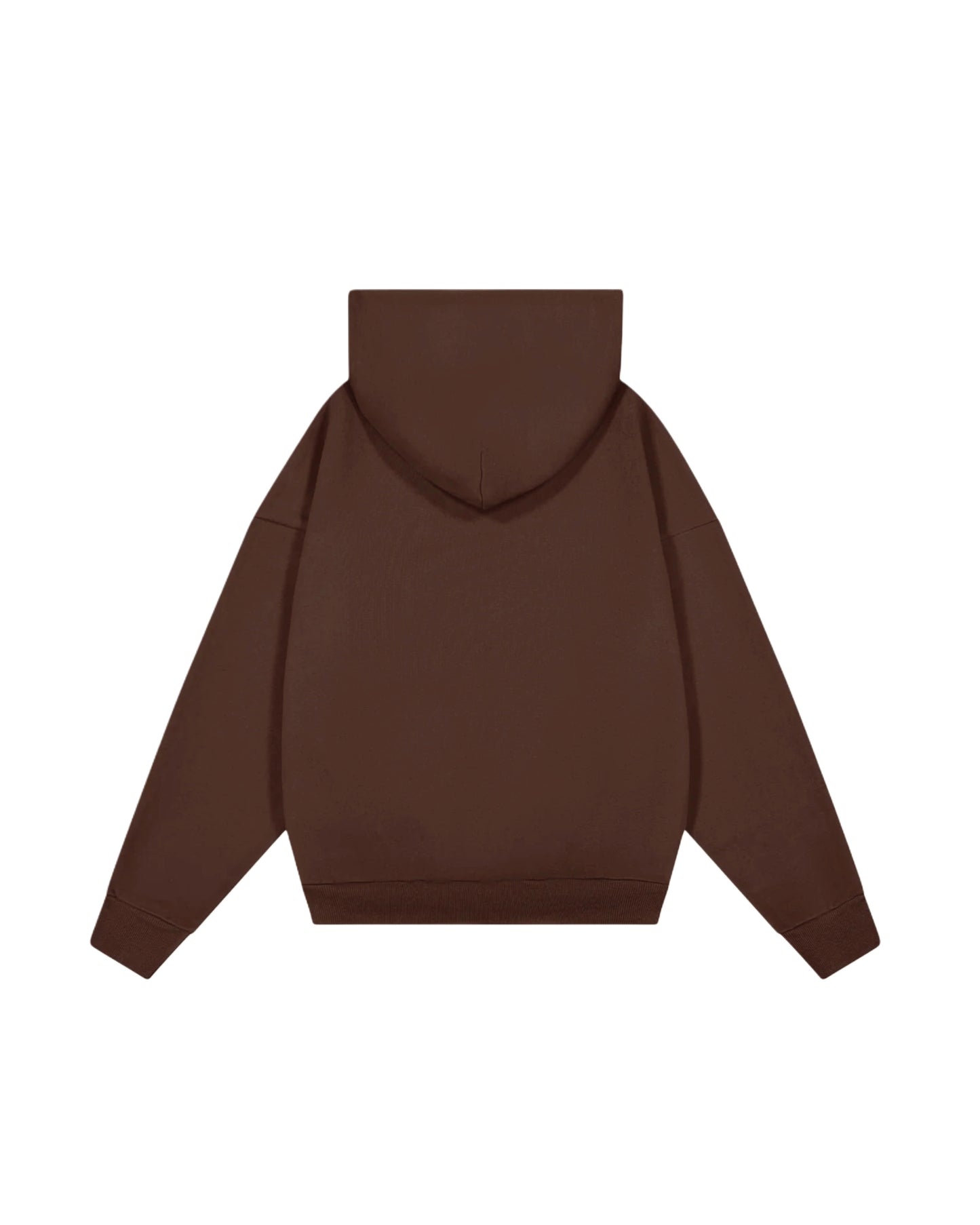 Hoodie basic marrón modelo clásico ♥︎