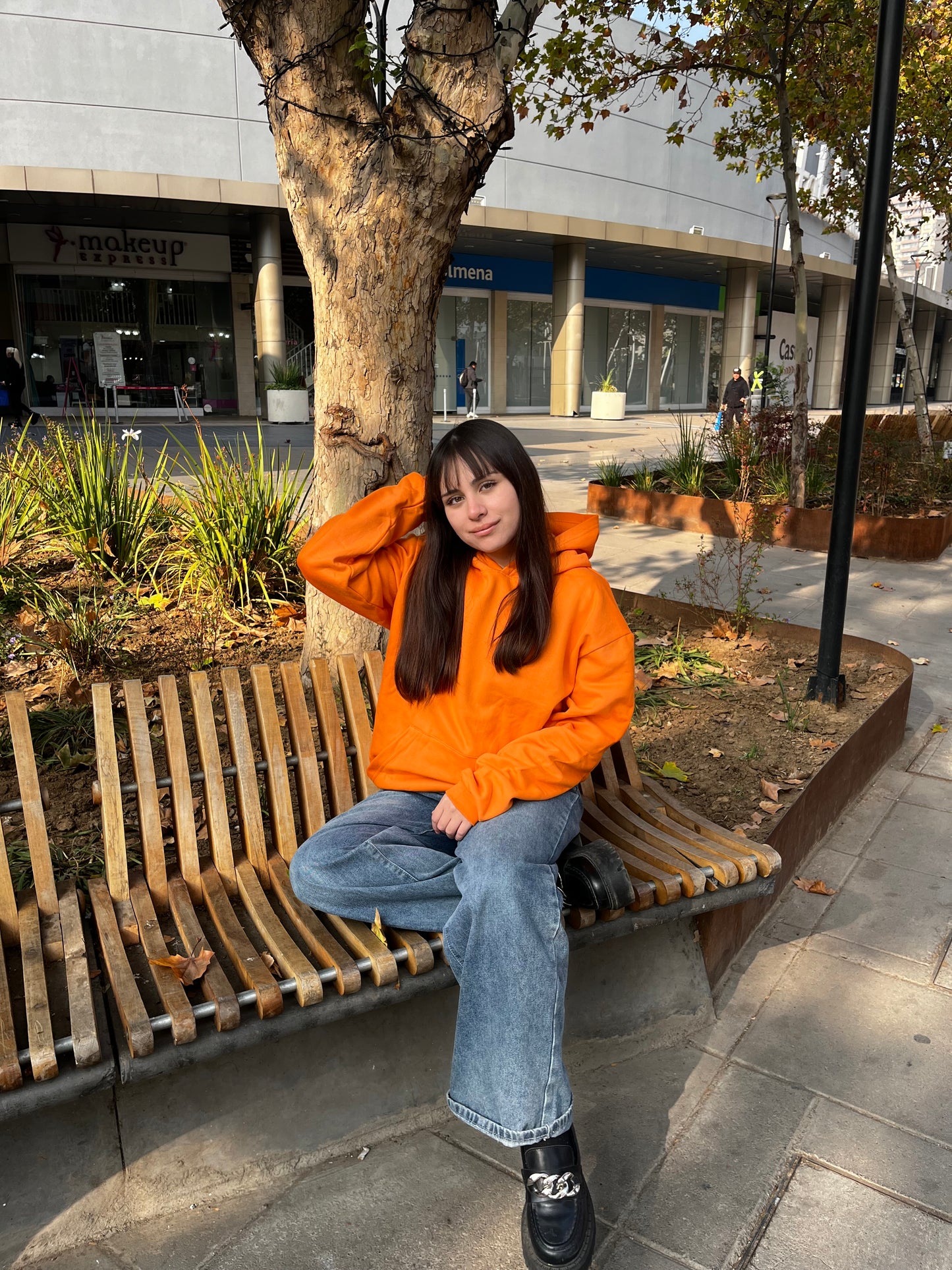 Basic Orange - Hoodie Classic
