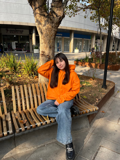 Basic Orange - Hoodie Classic