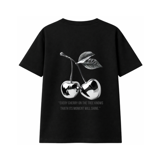 Cherry Tree - Black Premium Clasic T-Shirt