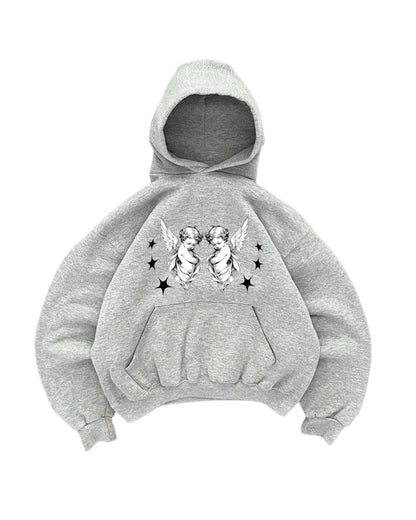 Hoodie emotion love modelo manga globo