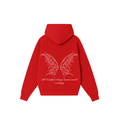 Butterfly Change - Hoodie clásico red