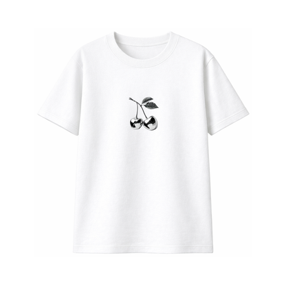 Cherry Silver - Premium Clasic T-Shirt white