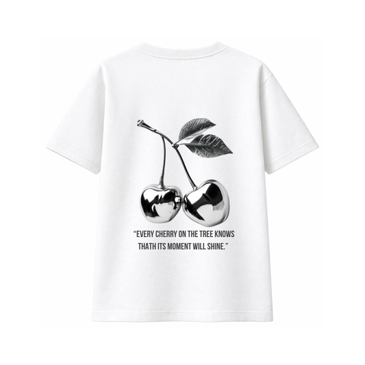 Cherry Tree - White Premium Clasic T-Shirt