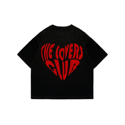 Lovers Club - Black Premium Boxy T-Shirt