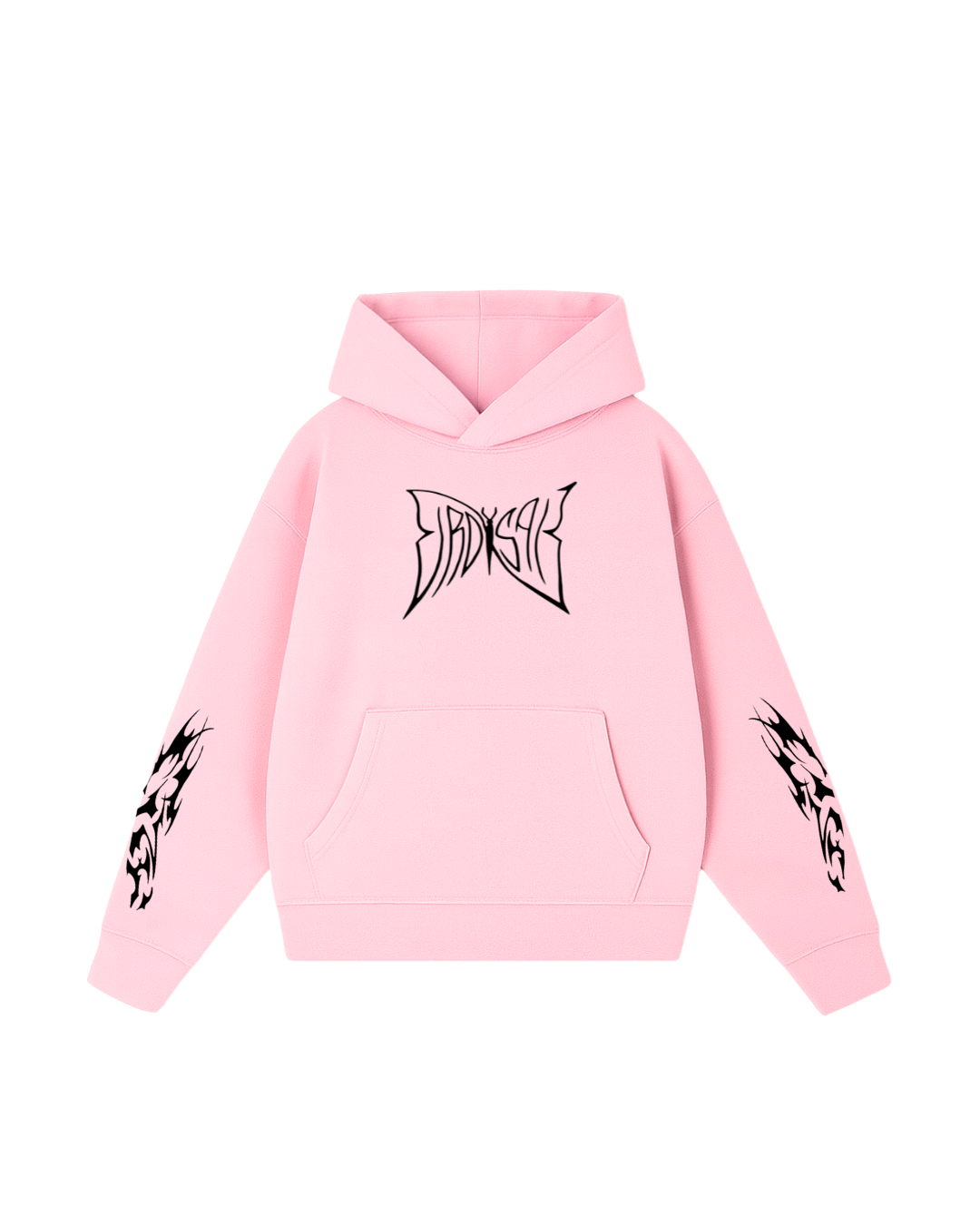 Buttefly Emblem - Hoodie clásico pink