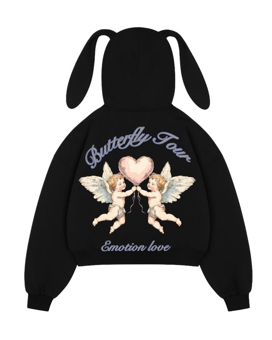 Hoodie emotion love modelo clásico