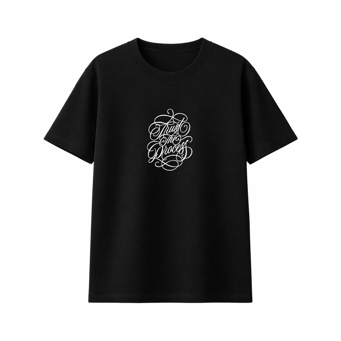 Trust The Process - Black Premium Clasic T-Shirt