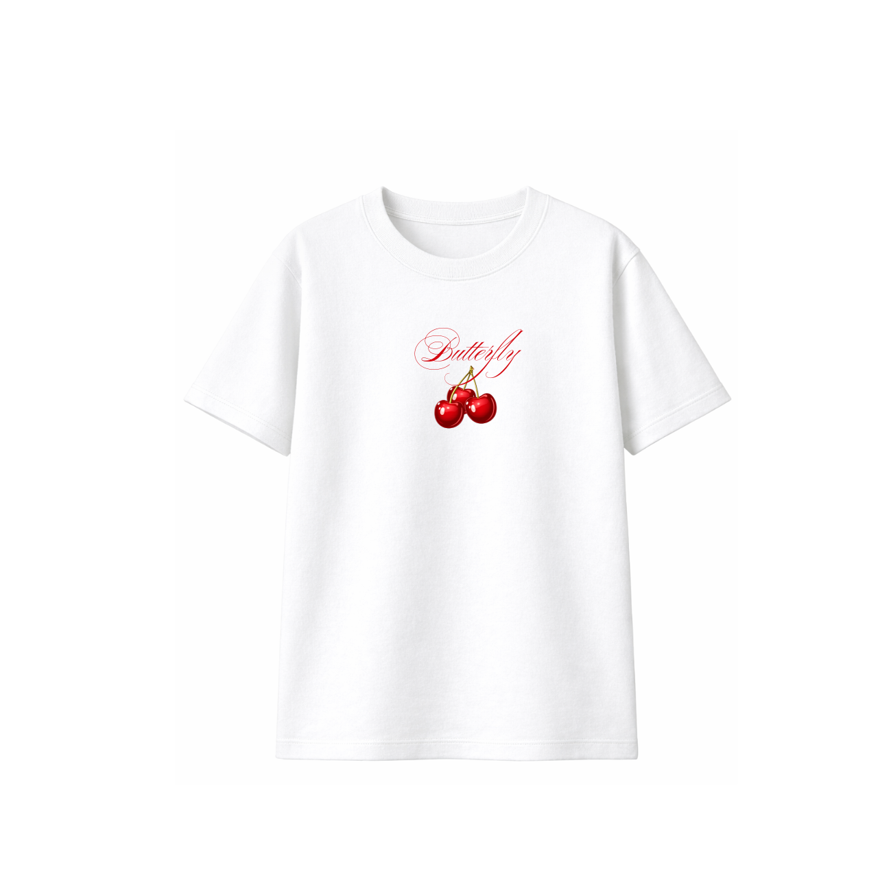 Cherry -  Premium Clasic T-Shirt white