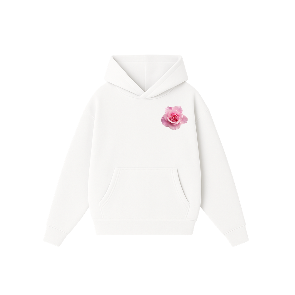 Expect Nothing - Hoodie Clásico white