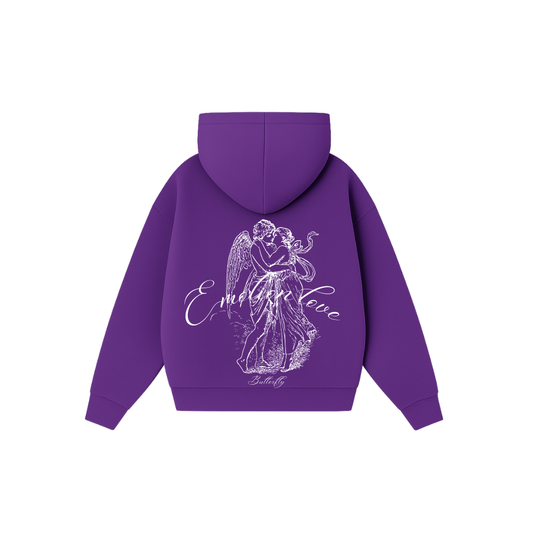 Hoodie emotion love modelo clásico