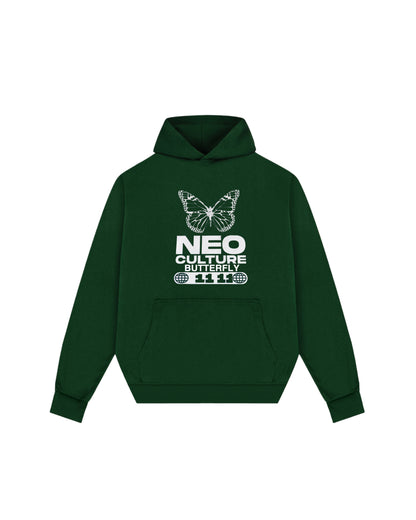 Hoodie butterfly world club  modelo clásico