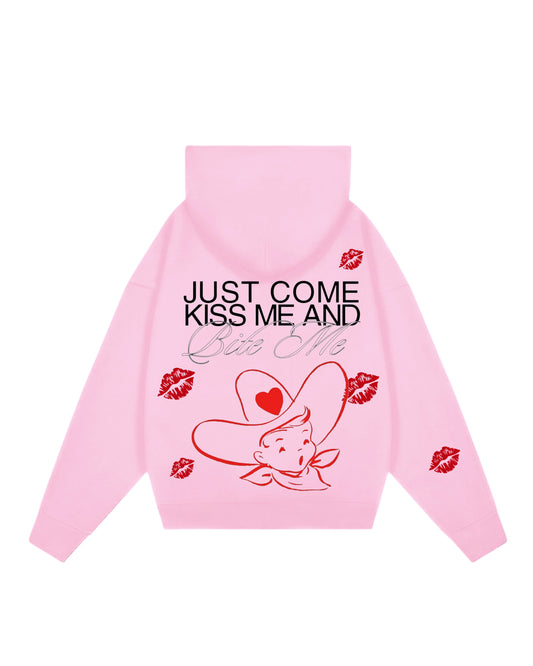 Hoodie kiss me modelo clásico