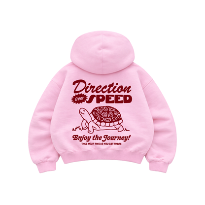 Speed - Hoodie Mangas Globo Pink