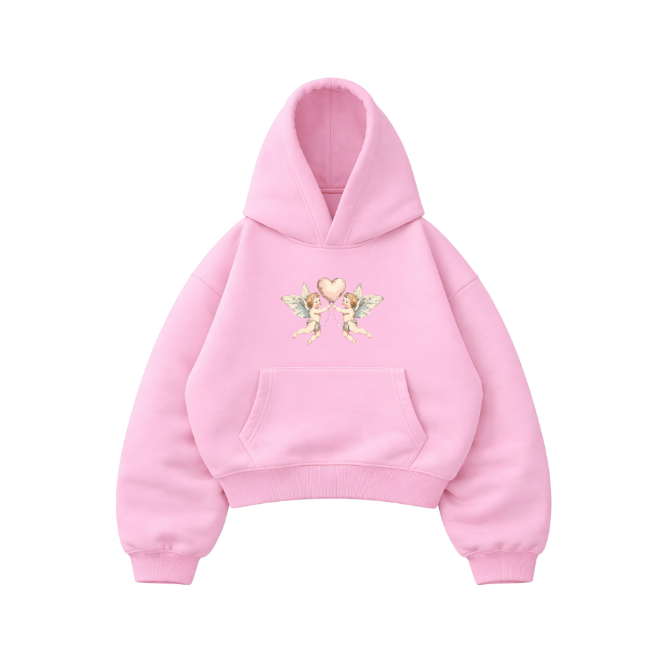 Archangel in Love - Hoodie Mangas Globo Pink