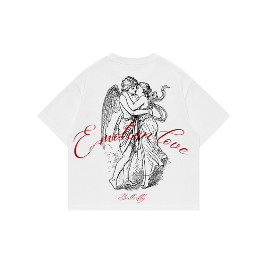 Emotion Love - White Premium Boxy T-Shirt