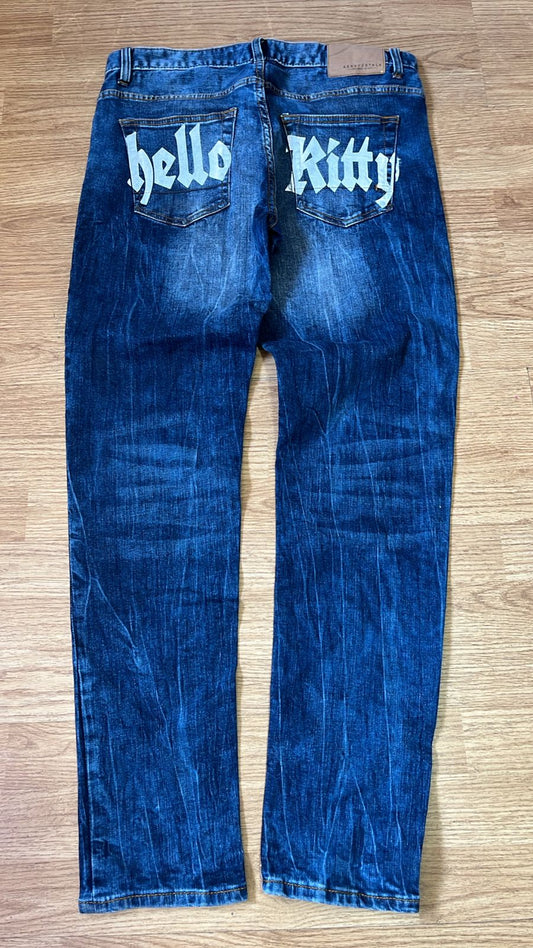 Talla 42 jeans hello kitty recto vintage