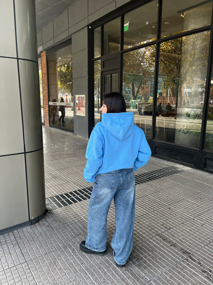 Basic sky blue - Hoodie Classic