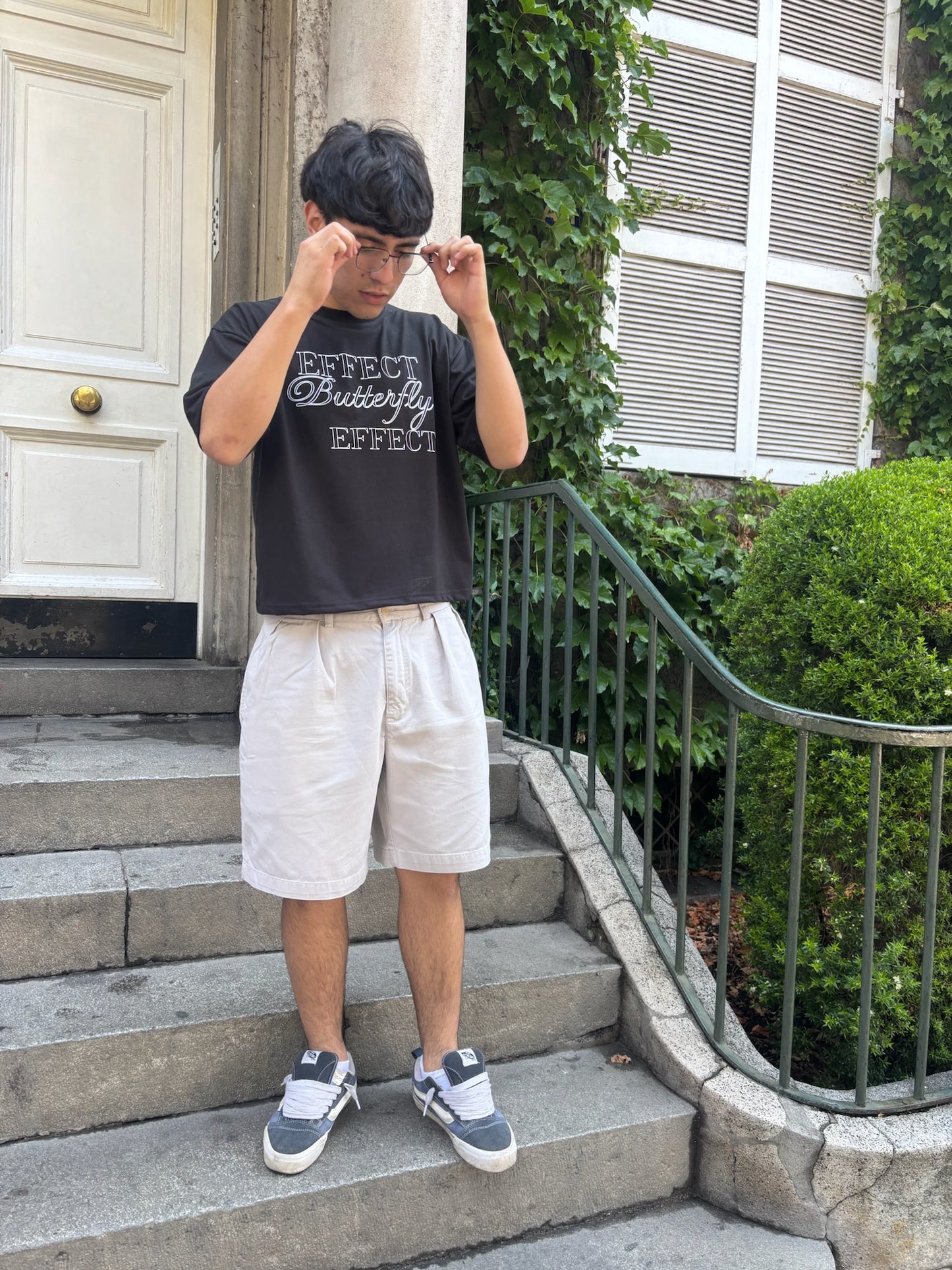 Effect Butterfly - Black Premium Boxy T-Shirt