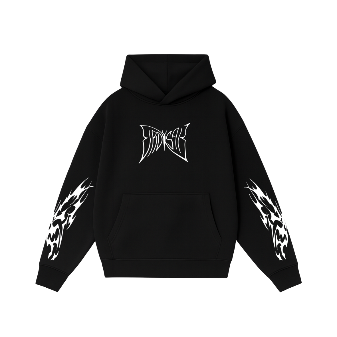 Buttefly Emblem - Hoodie clásico negro